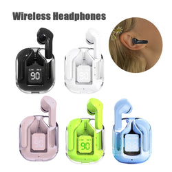 New Mini Transparent Wireless Bluetooth Headset Digital Display