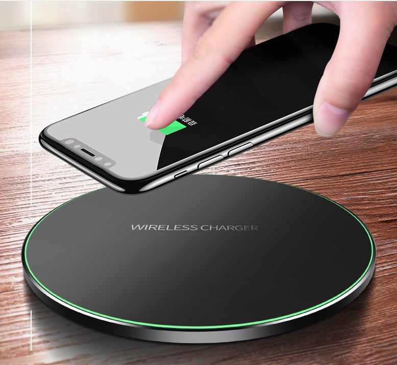 Wireless Charger For I-Phone Fast Wireless Charging Pad For Sam-sung High Speed