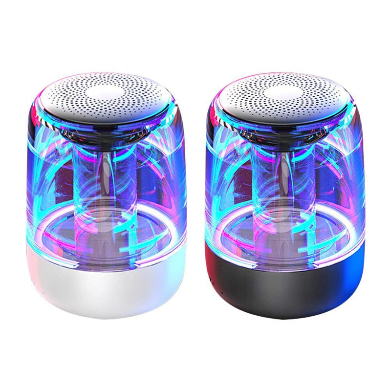 Portable Speakers Bluetooth Column Wireless Bluetooth Speaker with Variable Color LED Light