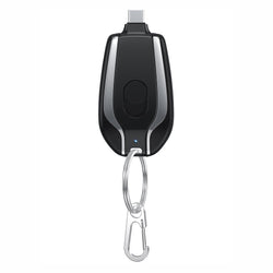 1500mAh Mini Power Emergency Pod Keychain Charger With Type-C