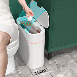 Smart Trash Can With Lid For Bedroom And Living Room Kitchen