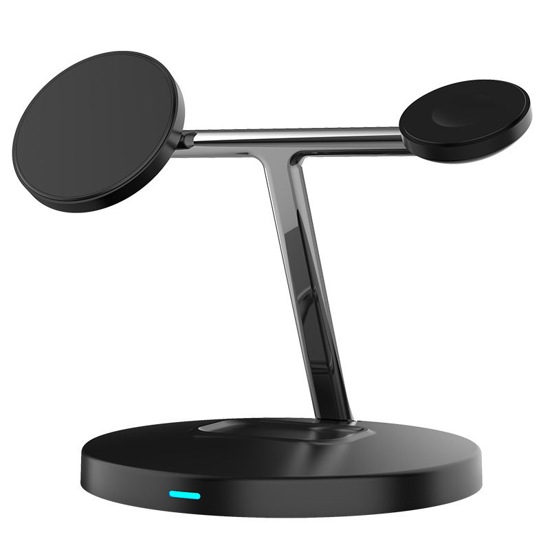 Compatible with Apple, 3 In 1 Magnetic Wireless Charger 15W Fast Charging Station