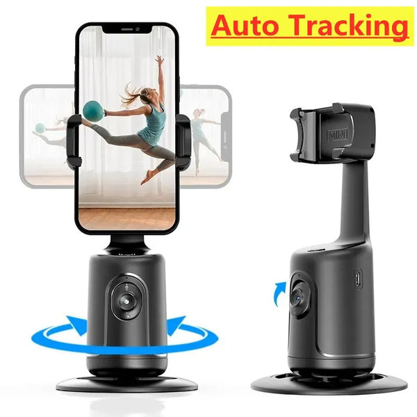 360 AI Smart Gimbal Face Tracking Auto Phone Holder For Smartphone stabilizer tripod